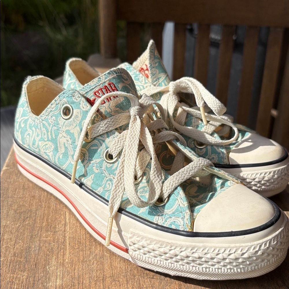 Converse Floral Print Sneakers